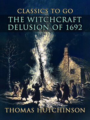 cover image of The Witchcraft Delusion of 1692